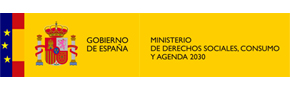 Logo del Ministerio de Derechos Sociales, Consumo y Agenda 2030