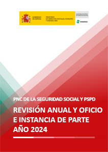 Portada PNC y PSPD. Revisión anual y de oficio e instancia de parte 2024